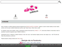 Tablet Screenshot of darek-online.cz